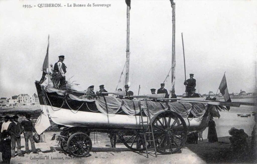 Bateau de sauvetage à Port Maria, Quiberon
